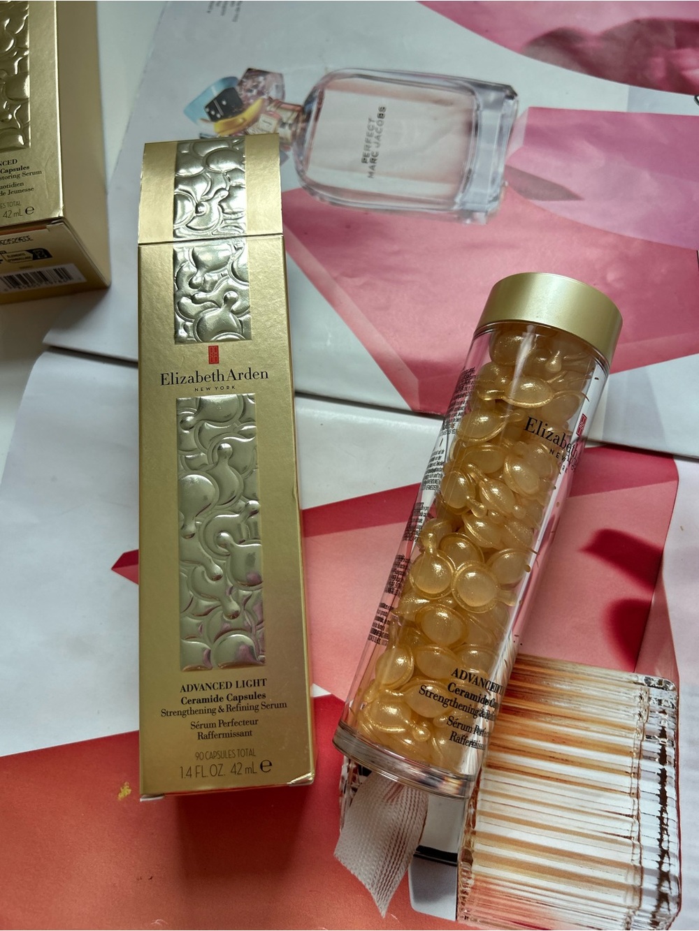 Elizabeth Arden advanced light Ceramide Capsules Youth Restoring Serum 90ct New